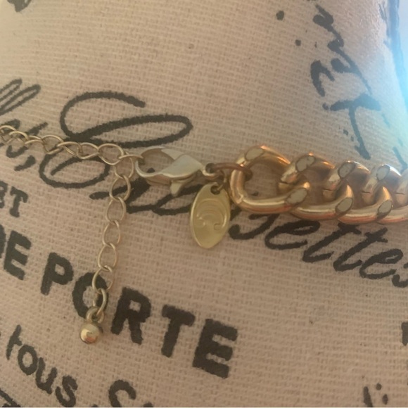 Charming Charlie gold and stone like necklace - Picture 4 of 4